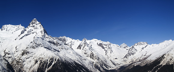 Image showing Panorama Caucasus Mountains