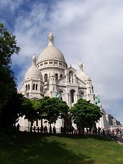 Image showing Approaching Sacre Coeur