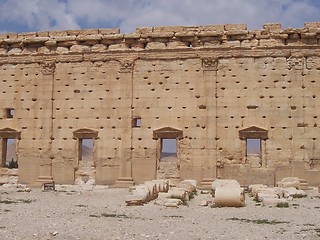 Image showing Roman wall