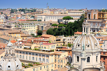 Image showing panorama Rome, Italy