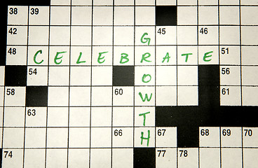 Image showing Celebrate Growth