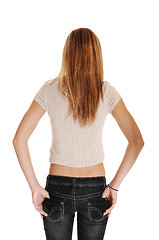 Image showing Girl from the back.