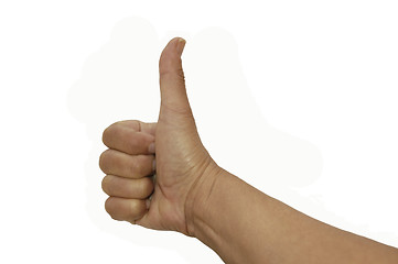 Image showing Thumb's Up!