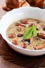 Image showing Mushroom soup