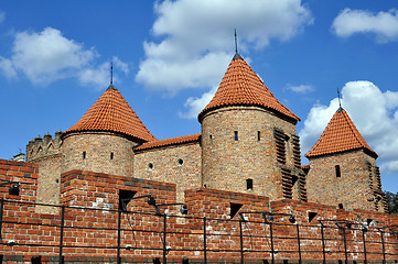 Image showing The Barbican, Warsaw, Poland.