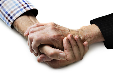 Image showing Old Hands