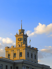 Image showing Fragment of the administrative building