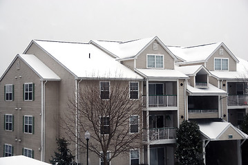 Image showing Snowfall