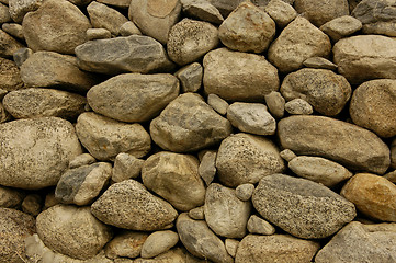 Image showing Rock Wall Close Up