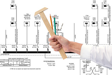 Image showing  energy technology in construction