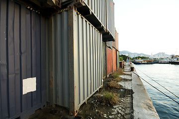 Image showing Shipping containers. 