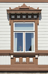 Image showing Wooden Home Window