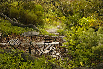 Image showing Rainy Chairs