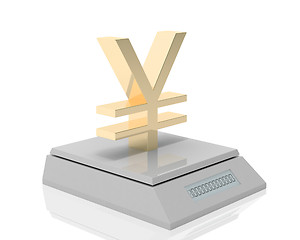 Image showing yen's weigh