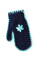 Image showing blue gloves