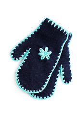 Image showing blue gloves