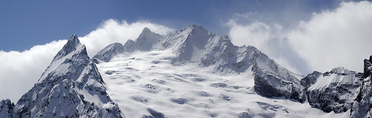 Image showing Panorama Caucasus Mountains