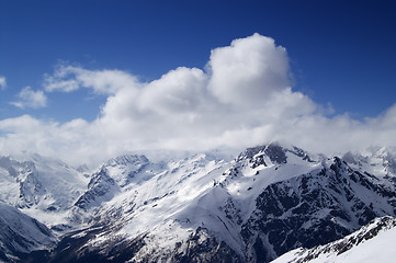 Image showing Mountains, Caucasus, Dombay