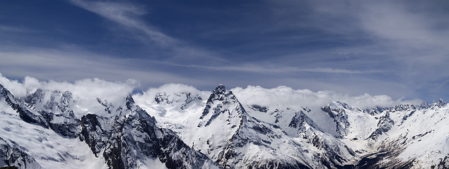 Image showing Mountain panorama