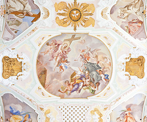 Image showing fresco ochsenhausen