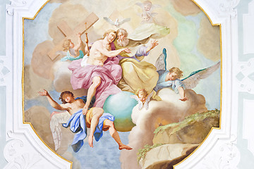 Image showing fresco ochsenhausen