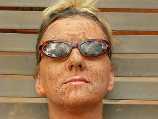 Image showing Mud Face & Glasses