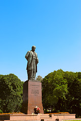 Image showing Monument to poet Taras Shevchenko