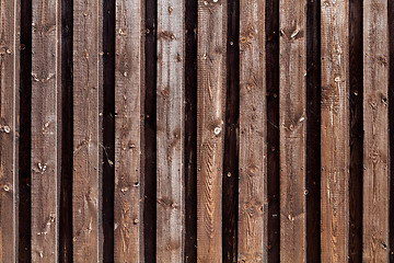 Image showing Wooden fence 