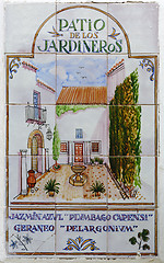 Image showing Azulejo in Cordoba