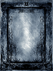 Image showing Grunge border and background