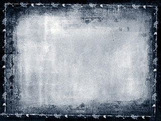 Image showing Grunge border and background