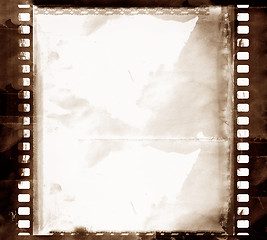 Image showing Grunge film frame