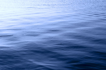 Image showing Light waves at sea
