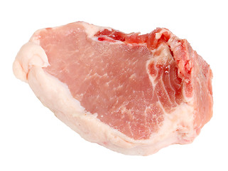 Image showing Sliced raw meat