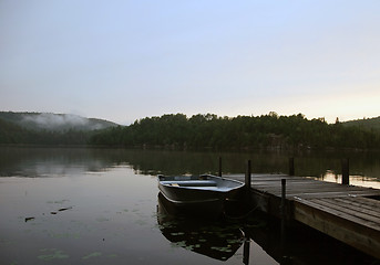 Image showing Fishing lake