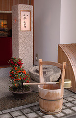 Image showing JJapanese house entrance