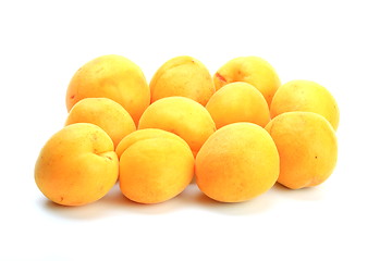 Image showing The apricots