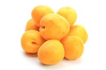 Image showing The apricots