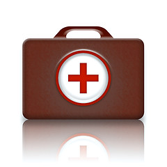 Image showing First Aid Kit Retro