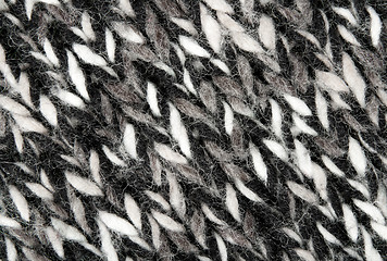 Image showing Warm wool woven texture