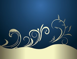 Image showing  Luxury background card for design