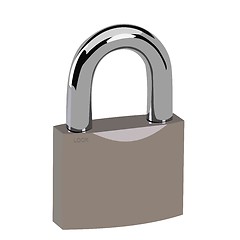 Image showing Realistic illustration lock