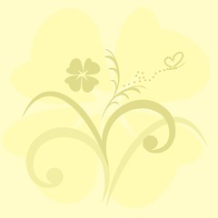 Image showing  cute flowers background