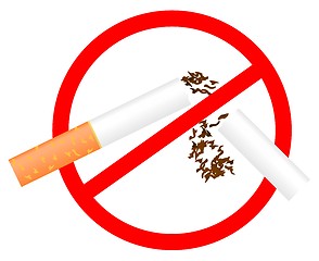 Image showing No Smoking sign