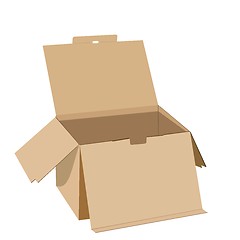 Image showing Realistic illustration of box