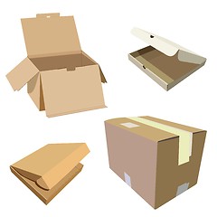 Image showing Realistic illustration of box