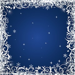 Image showing Grunge Christmas frame