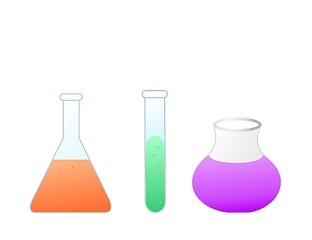 Image showing Colorful test tubes