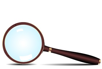 Image showing Magnifying glass icon