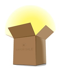 Image showing   Gift. Sun for sale